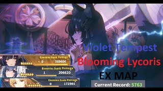 [Azur Lane] Violet Tempest, Blooming Lycoris Ex map 5700 score (BB Comb)