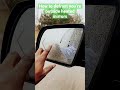 🥶❄️How to defrost your outside heated mirrors #Shorts