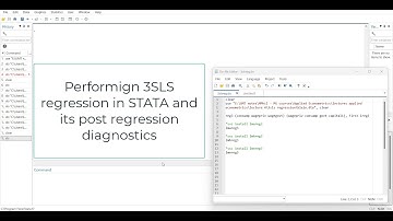 Explained Three Stage Least Square Method & Diagnostics #econometrics #2023