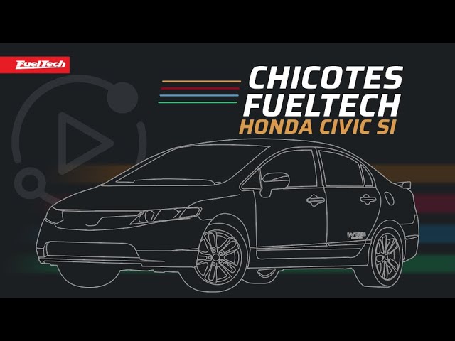 Chicote Plug and Play para Motos Honda de Baixa cilindrada - FuelTech Brasil