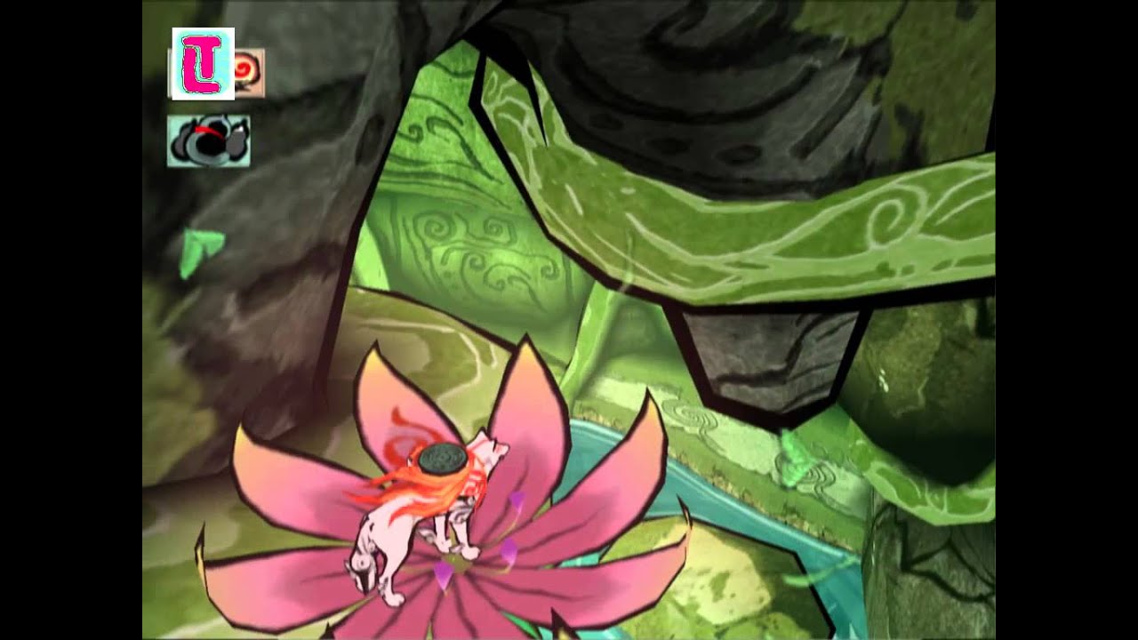 7 - Poder do Deus Tsutagami God Power - OKAMI ps2 HD , Konohana Blossom Tecnique, Vine Sprout