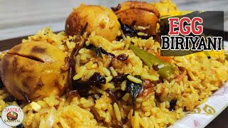 Egg Biryani in Pressure Cooker | Egg Biryani Recipe | Anda Biryani |HOW TO MAKE EGG BIRYANI