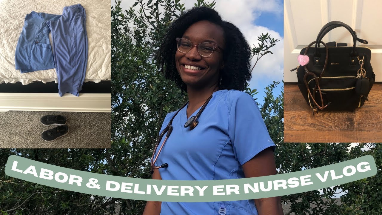 LABOR & DELIVERY NIGHT SHIFT NURSE VLOG | OBED TRIAGE NURSE