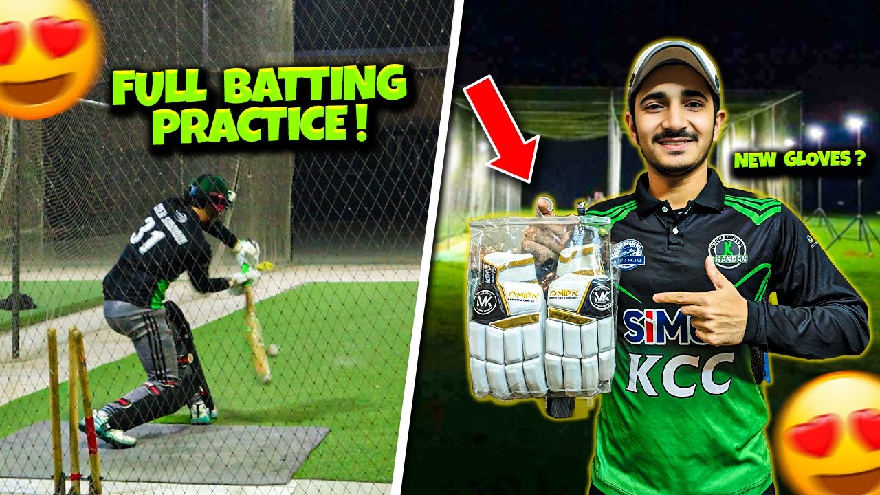 Trying these new Gloves in Full Hardball Practice Session! GoPro Batting POV