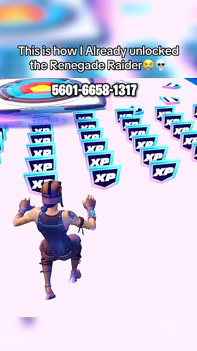 Best XP Map to unlock the Renegade Raider😭💀 #fortnite #renegaderaider #fortnitexp #fortnitegirl