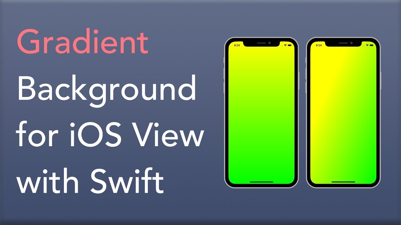 Hãy tận hưởng tầm nhìn hoàn hảo từ nền xem với các màu sắc Gradient hấp dẫn, một tính năng độc đáo và thu hút cho ứng dụng của bạn trong Swift.
