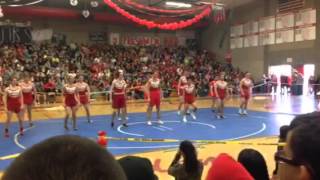Centennial powder puff cheerleaders 2016