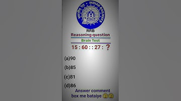 Railway group D reasoning questions for SSC exam CGL REASONING QUESTIONS exam questions for #rrb