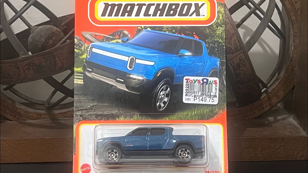 Matchbox Rivian R1T Electric Truck - 2022 Collector Edition Blue 1:64 Scale