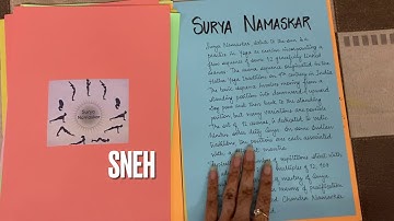 Physical education project- YOGA- Class 12 CBSE