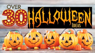Halloween DIYs MEGA video Fun/Not Scary Crafts - Witches/Bats/Cats/Candy Corn/More!