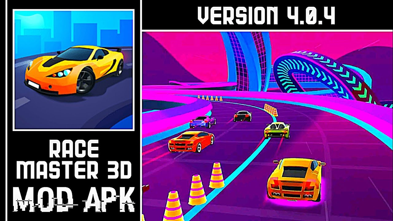 Race Master 3D MOD APK Unlimited Money Version 4.0.4 