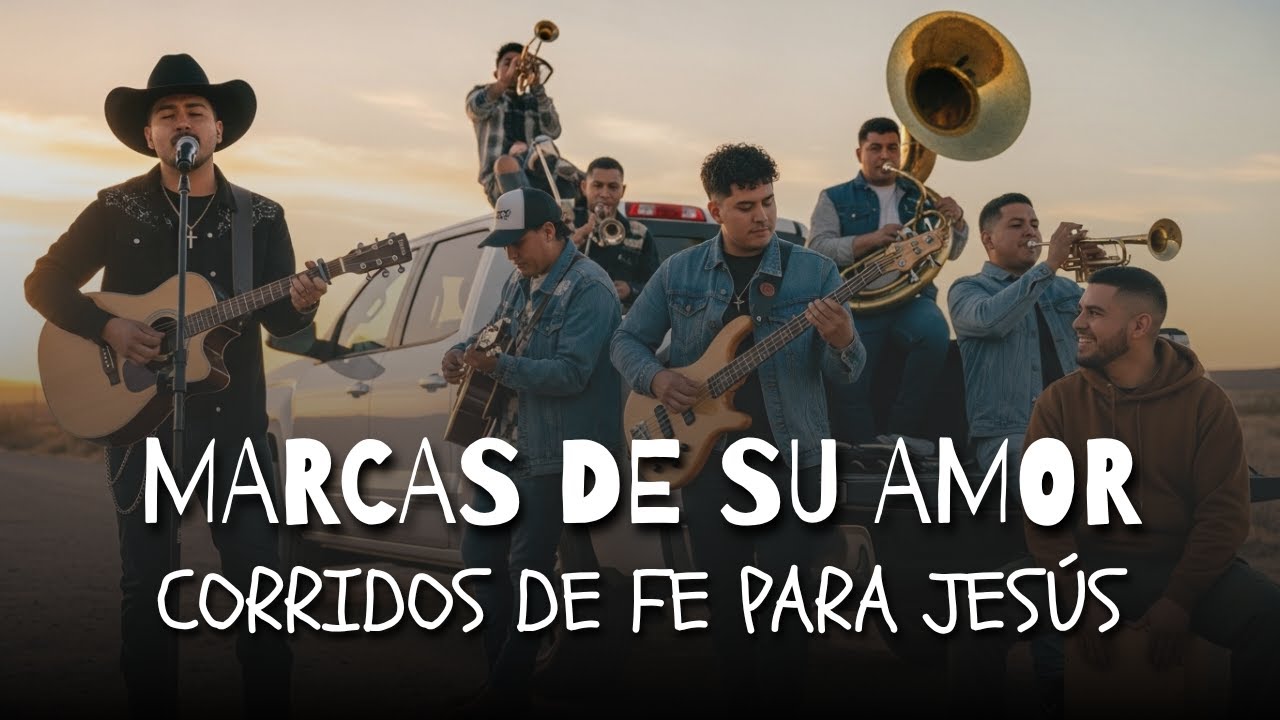 Corridos de Adoración para Cristo | Marcas de Su Amor (Álbum Completo)