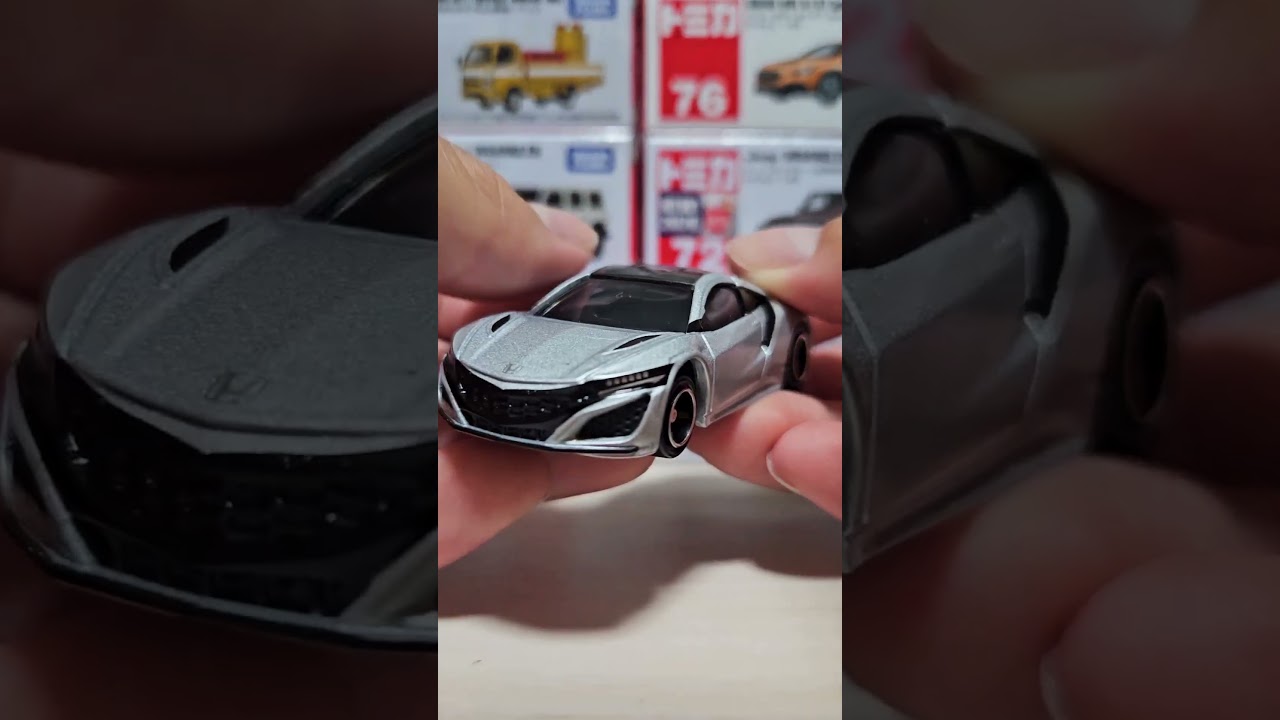 トミカ紹介】トミカくじ第3弾 05 ホンダ NSX - YouTube