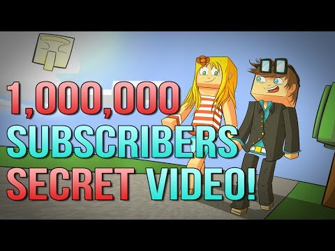 1,000,000 Subscribers SECRET Video – TheDiamondMinecart