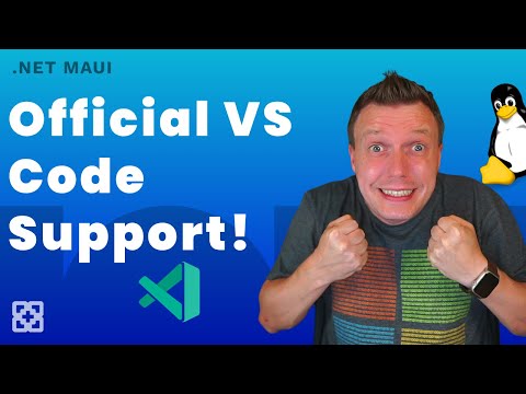 Unveiling the Official VS Code Support for .NET MAUI on Windows, macOS, and Linux!