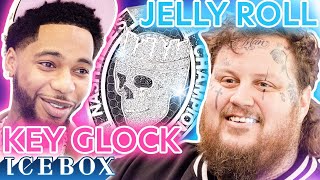 Jelly Roll Runs Into Key Glock At Icebox