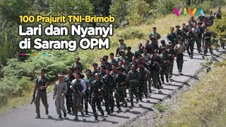 Komandan Pasukan Tengkorak Bikin TNI-Brimob Nyanyi di Sarang OPM