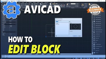 AviCAD How To Edit A Block