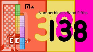 Numberblocks Band Fifths 138 (For @FourAndQuarterMation ) (Not made for YouTube Kids)