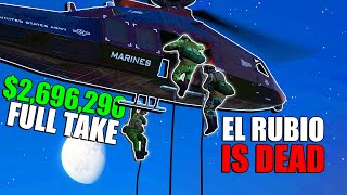 RIP Mr El Rubio, Annihilator Stealth Approach With Viewer And Friends | GTA Online Cayo Perico Heist