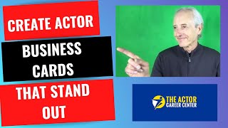 Wasted Money Creating A Boring Actor Business Card   6 Interesting Ways to Stand Out
