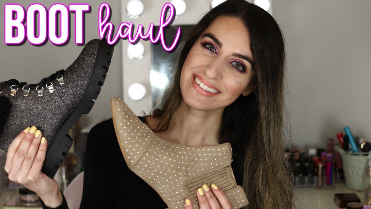 HUGE BOOT/SHOE HAUL & TRY ON! IS SHOEDAZZLE WORTH IT?! YouTube