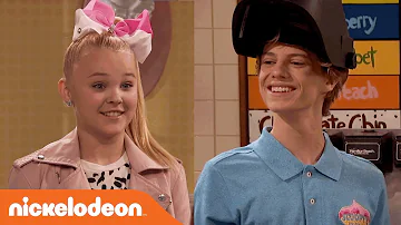 How Far Will Jace Norman Go to Help JoJo Siwa Get Ice Cream? 🍦 | Nick's Sizzling Summer Camp Special