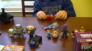 Four (4) Blind Box And One (1) Blind Bag Opening - Turtles,Despicable Me,Marvel,Justice League,Mario