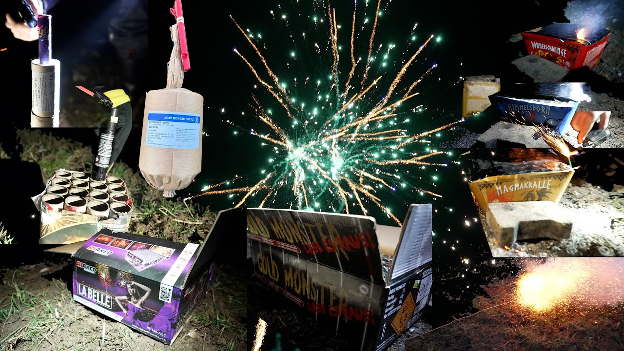 Bald ist Silvester 💥  F2-F4 Feuerwerk zünden