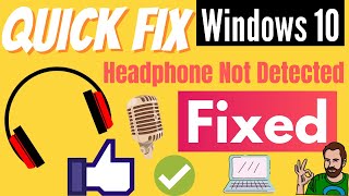 Windows 10 Not Detecting Headphones ( 2025 ) | Headphone not working FIXED