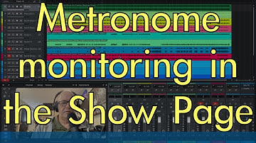 Metronome Monitoring - Show Page Part 1