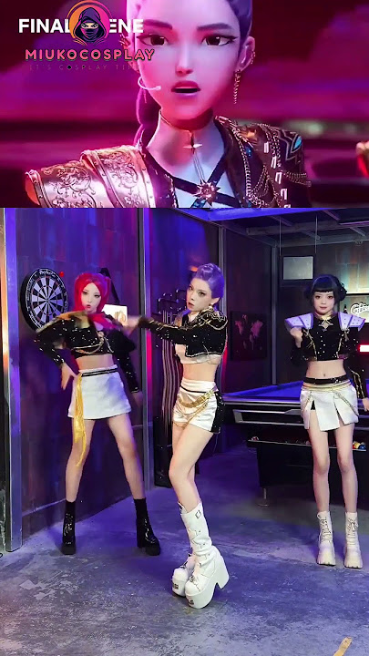 【MiukoCosplay】KPop Demon Hunters | TAKE DOWN!  #cosplay #dance #kpopdemonhunters #rumi  #zoey #mira