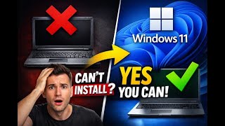 Run Windows 11 25H2 on Older PCs – Step-by-Step Guide (No TPM / No Secure Boot)