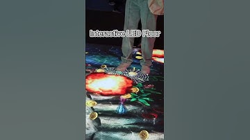 Interactive LED Floor：Come and play fishing games together!