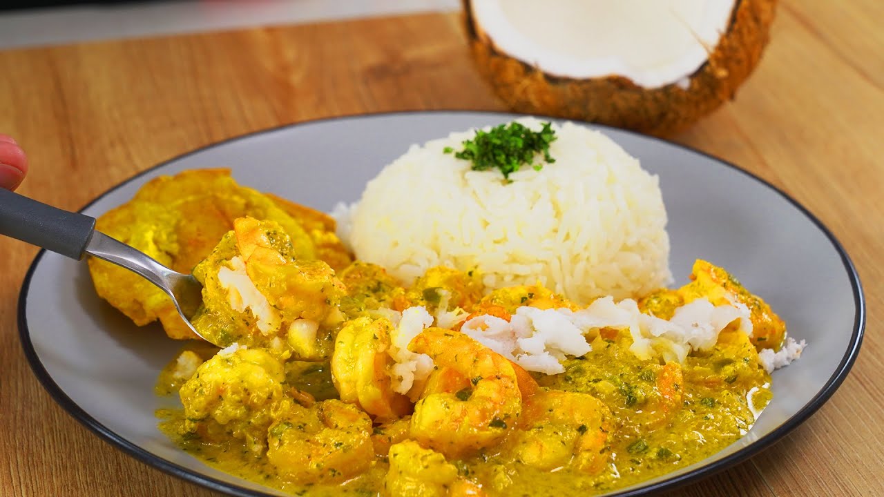 Receta de encocado de camarón ecuatoriano