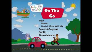 Baby Einstein On The Go 2009 Dvd Main Menu Fanmade