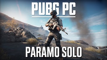 Paramo SOLO 4K Ultra Gameplay | PUBG PC Volcanic Map Action