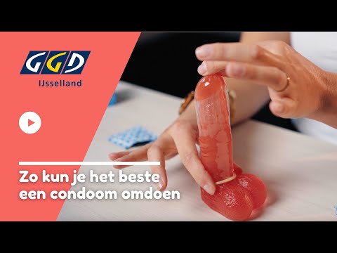 Zo kun je het beste een condoom omdoen | GGD IJsselland