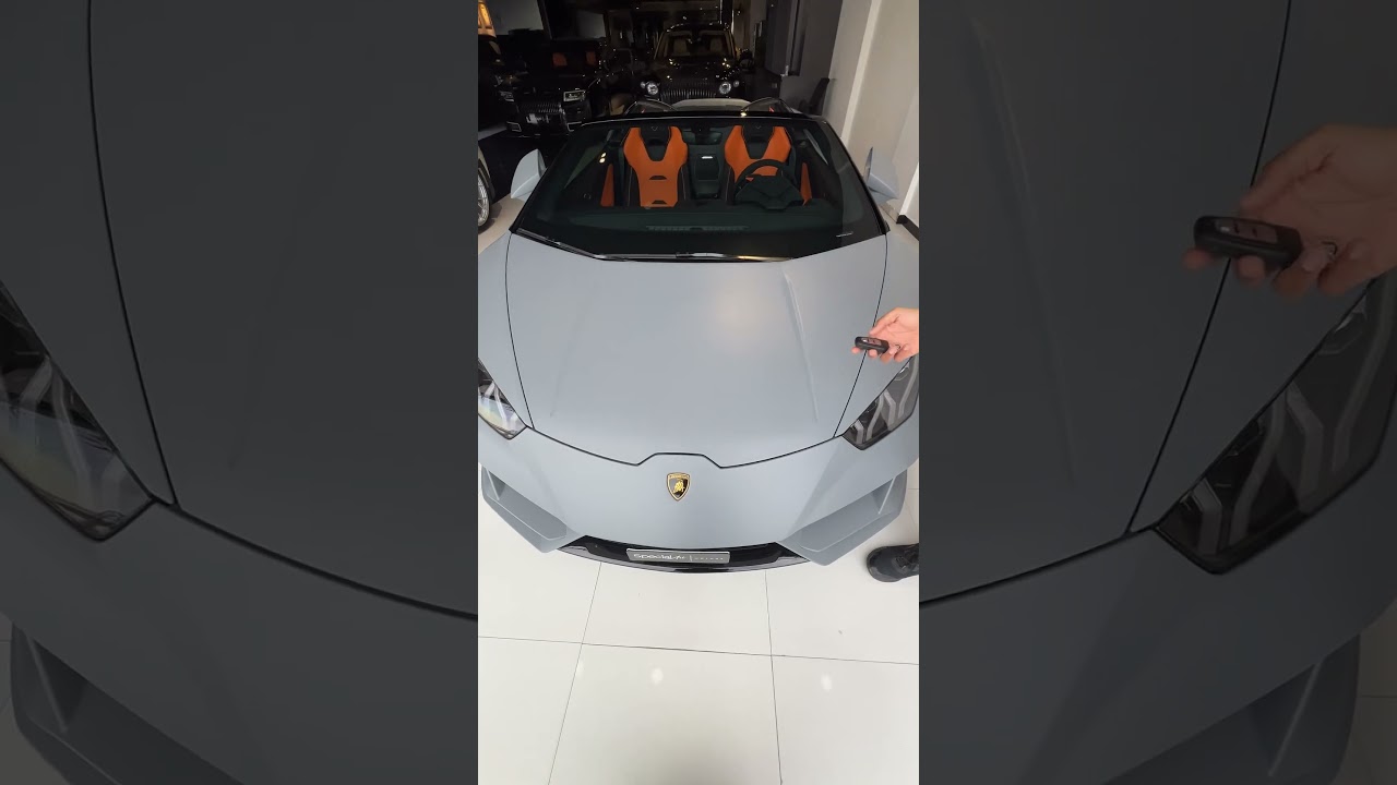المفك اللي حتفتح بيهو غطاء موية التبريد في اللمبرجيني هوريكان ايفو سبايدر 🔥