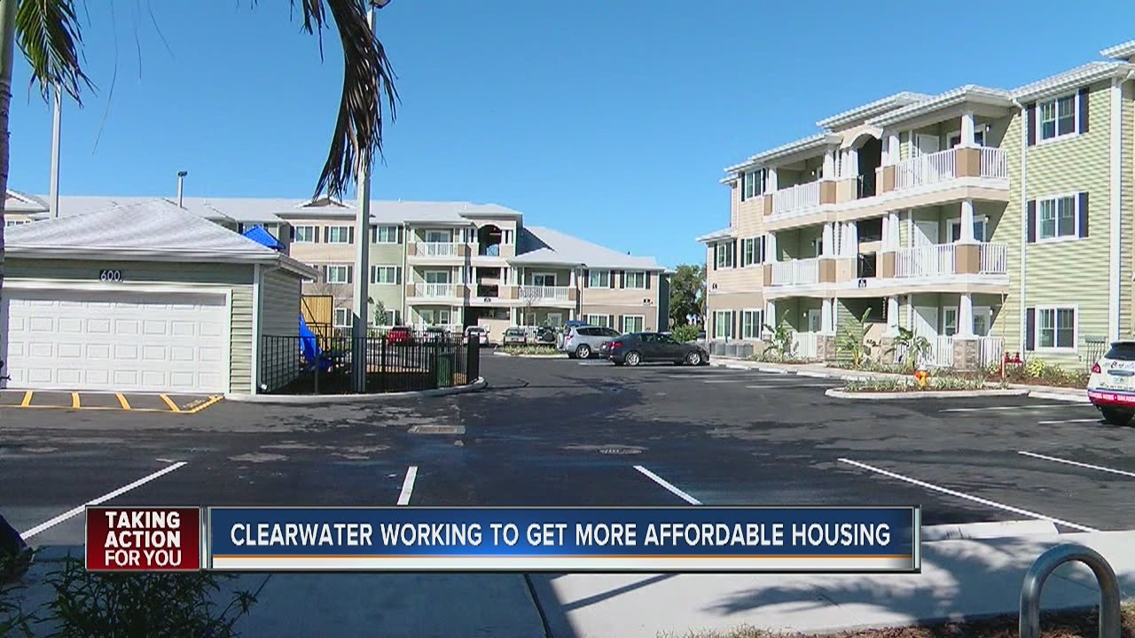 Clearwater officially opens new affordable housing community - YouTube
