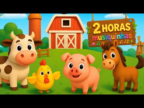 2 HORAS DE MÚSICAS INFANTIS 🎶 MÚSICAS PARA CRIANÇAS 🎶 MUNDO MUSICAL DA ELLY