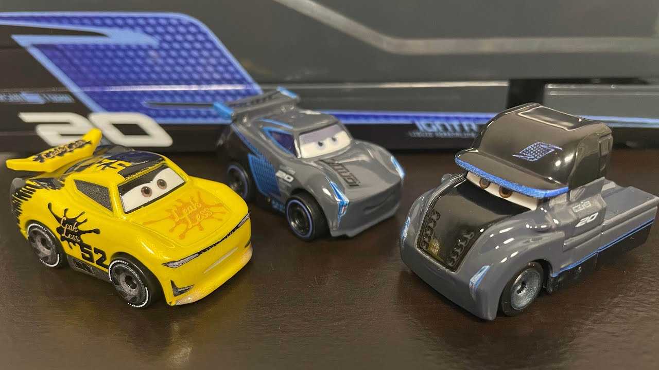Jackson Storm, Gale Beaufort, & George New-Win | Mattel Disney Cars ...