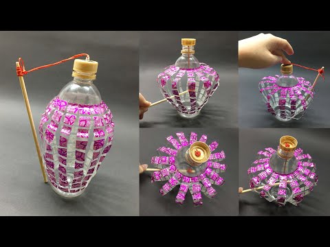 Video Cách làm Lồng Đèn Trung Thu bằng Chai Nhựa - youtube