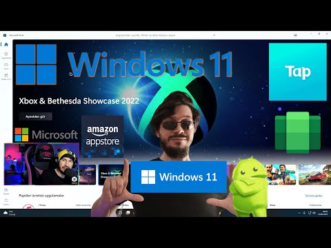 WİNDOWS 11 ANDROİD YAPMA KOLAY YÖNTEM Subsystem for Android Apk Installer TapTap ile Uygulama Yükle