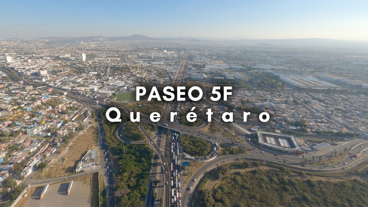 Paseo 5 de Febrero DRON - Querétaro