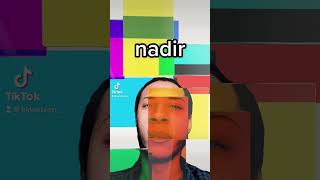 Ekws Word Of The Day Nadir wordoftheday nadir ekw shorts