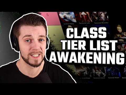 CLASS TIER LIST | AWAKENING PVE | Black Desert Online