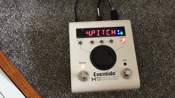 Moog Sub 37 with eventide H9