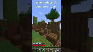 Pov: A Creeper Jumpscares You In Minecraft